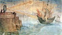 Архимед сжигает вражеский флот